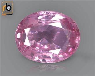 NATURAL UNHEATED UNTREATED  PINK SAPPHIRE  (C) 2.75 CRT ( 50406 )